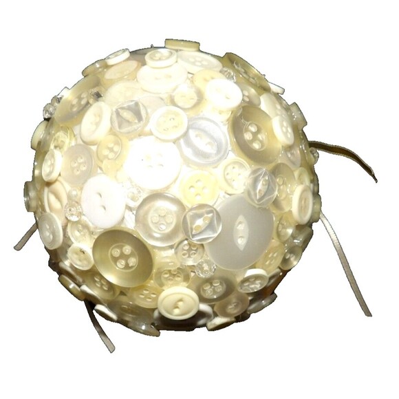 Caliks Artistry Blown Glass Christmas Ornaments 2 Vintage Polish & 1 Button Ball - Picture 12 of 16